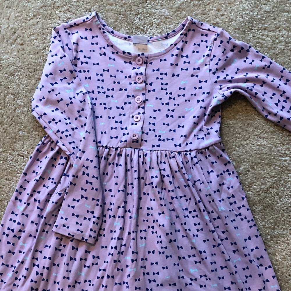 Purple girls dress